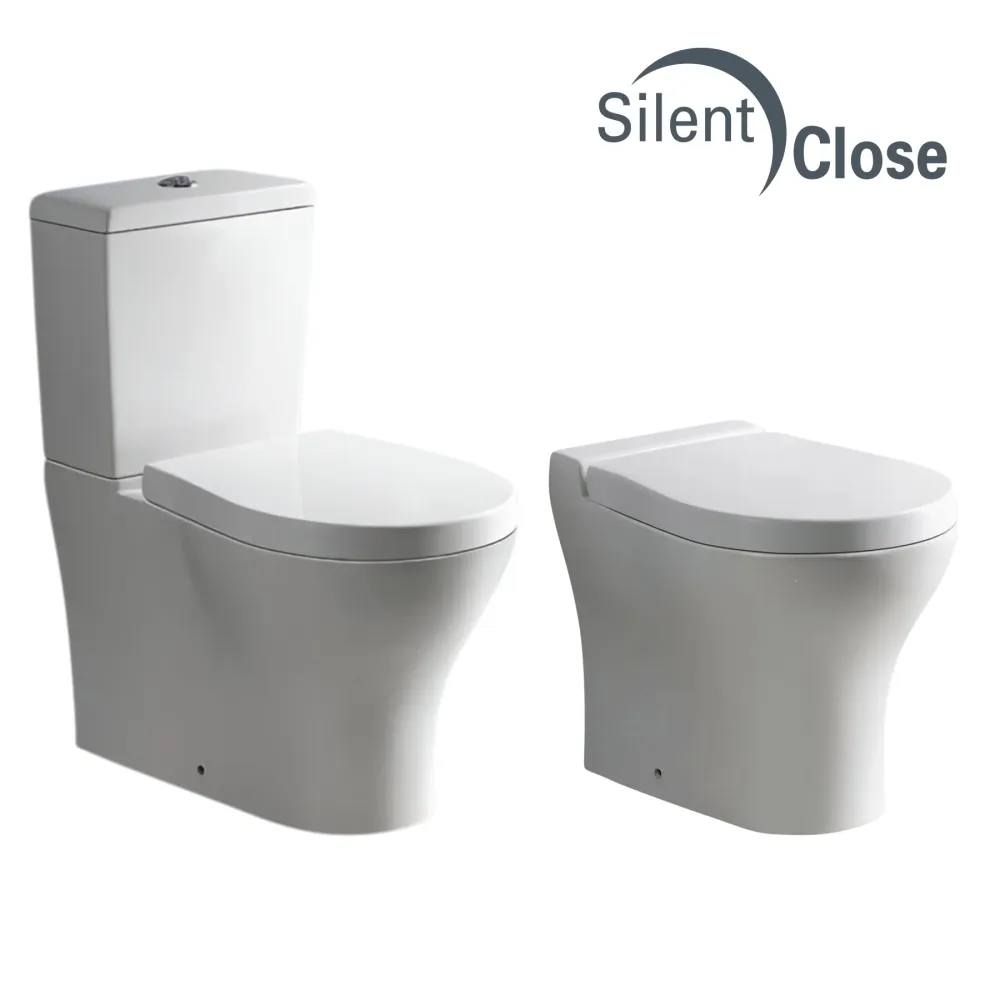 Tapa WC Compatible Formentera Bathco - Customline Lacada Amortiguada 'SC' Blanco