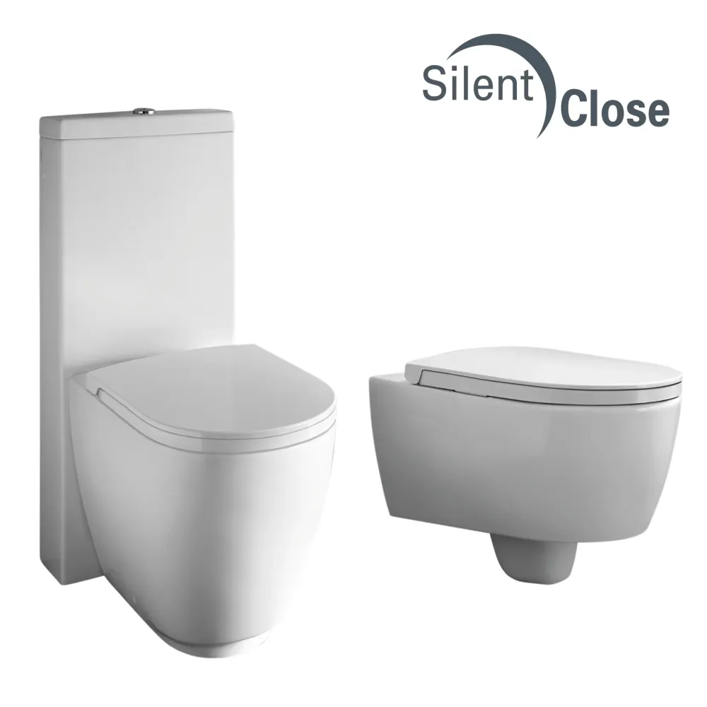 Tapa WC Compatible Fusion Hatria Redondo- Ecoline Amortiguada 'SC'