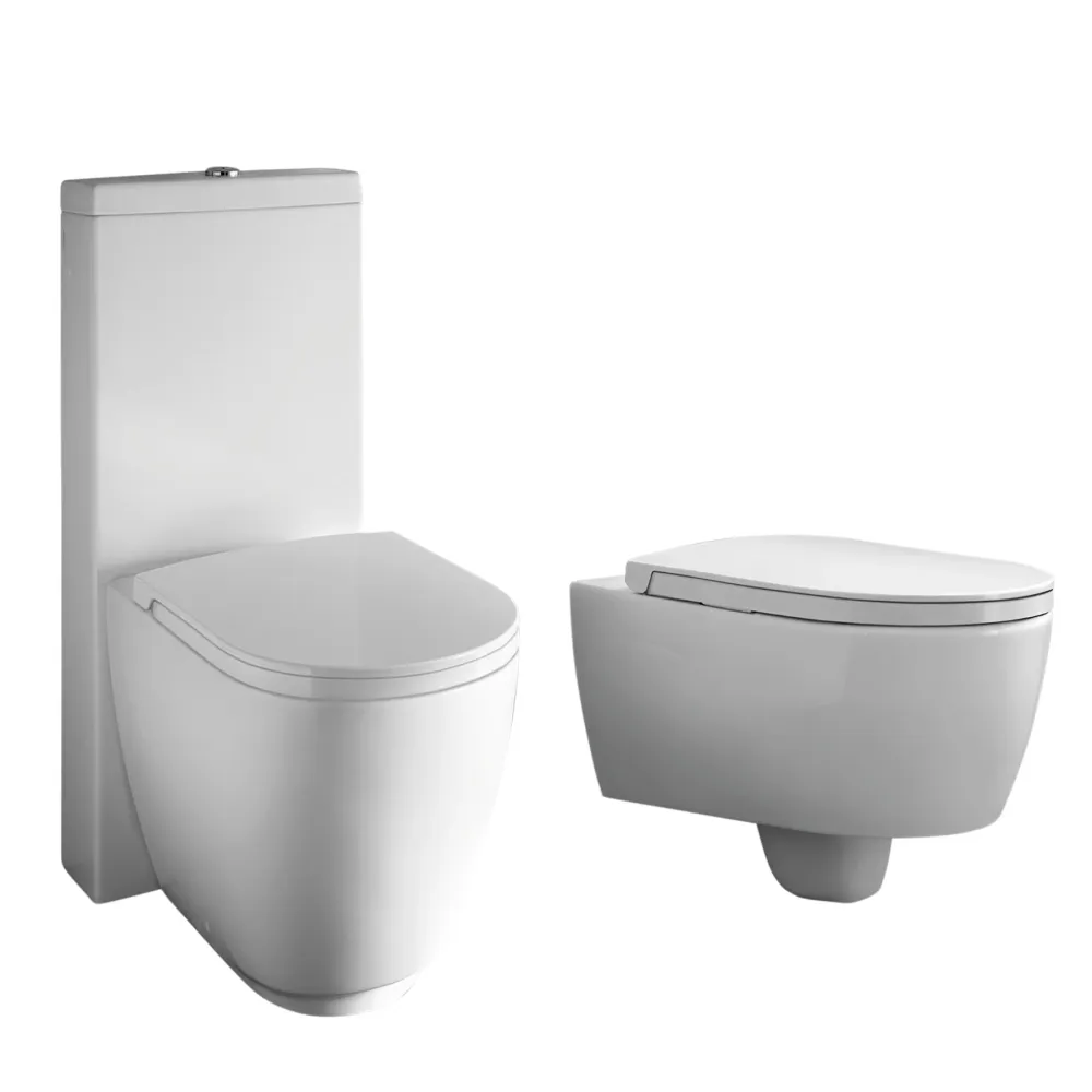 Tapa WC Compatible Fusion Hatria Redondo- Woodline Lacada Blanco