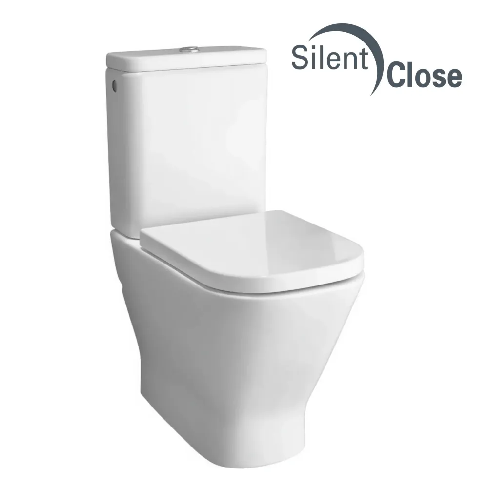 Tapa WC Compatible Gap Roca Square - Customline Lacada Amortiguada 'SC' Blanco