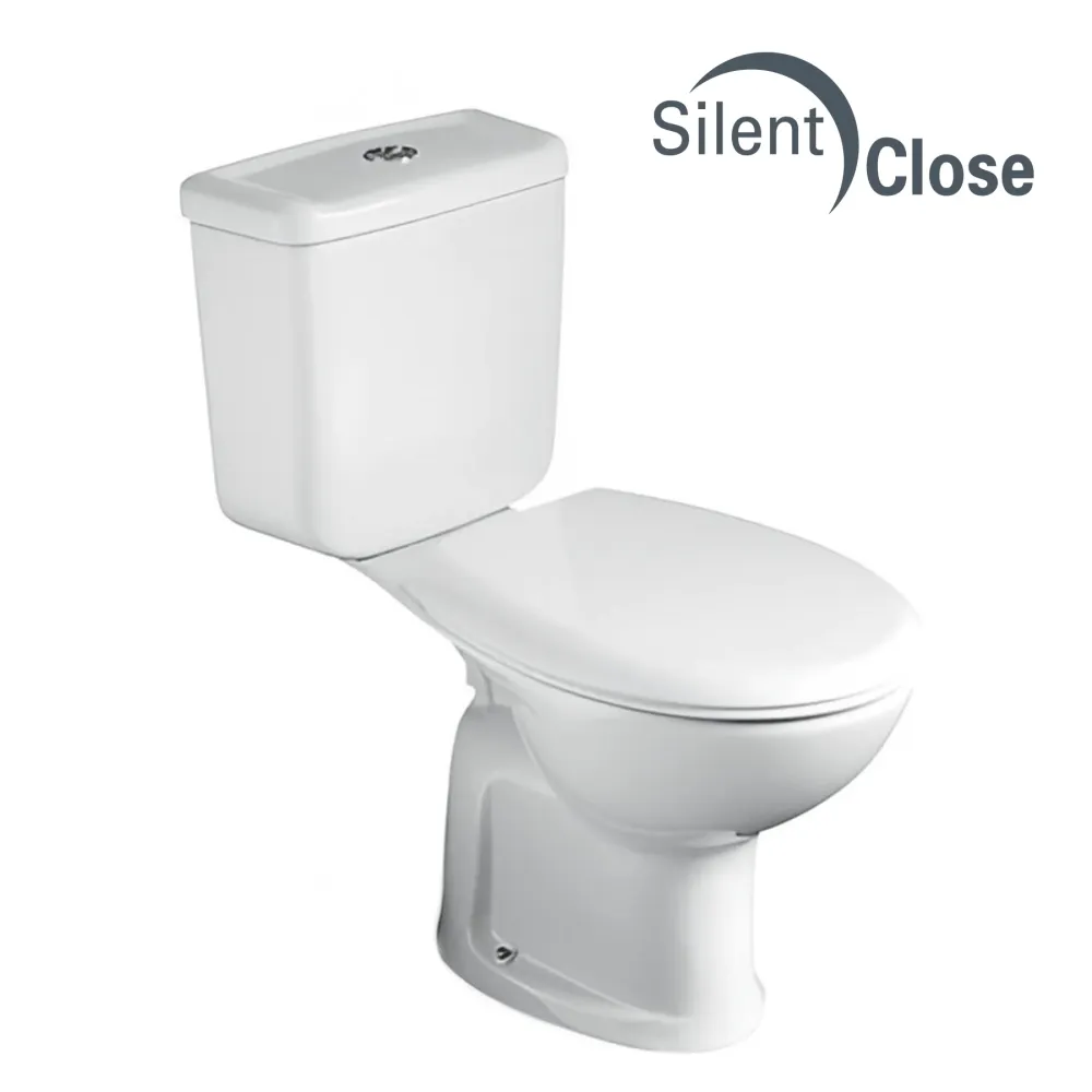 Tapa WC Compatible Granada Sangra V.2- Woodline Lacada Amortiguada 'SC' Blanco