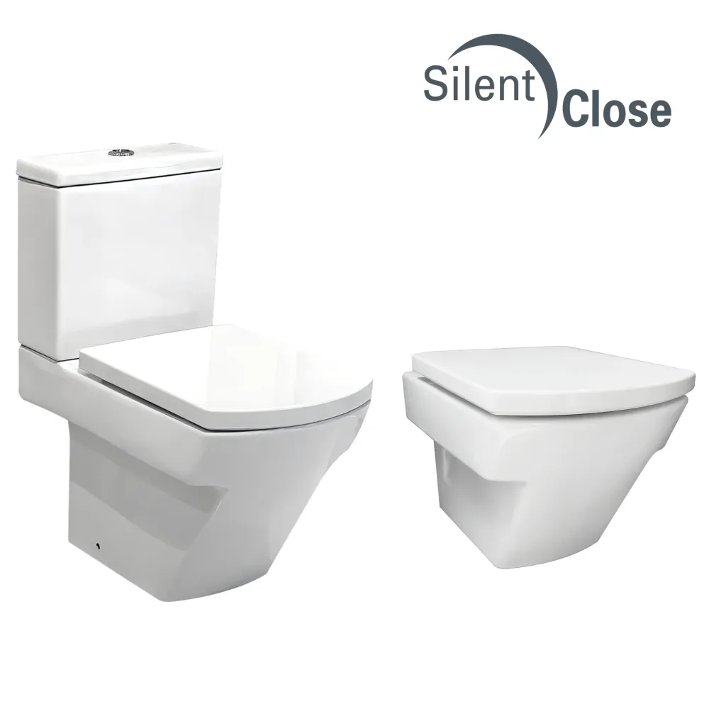 Tapa WC Compatible Hall Roca - Customline Roble Amortiguada 'SC' Roble