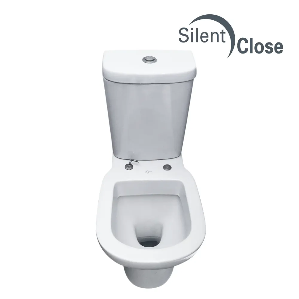 Tapa WC Compatible Khéops + Ideal Standard / Porcher Compacto - Customline Roble Amortiguada 'SC' Roble