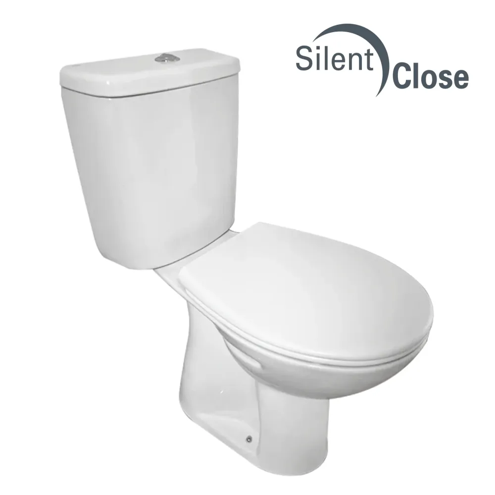 Tapa WC Compatible Lizz Gala - Woodline Lacada Amortiguada 'SC' Blanco