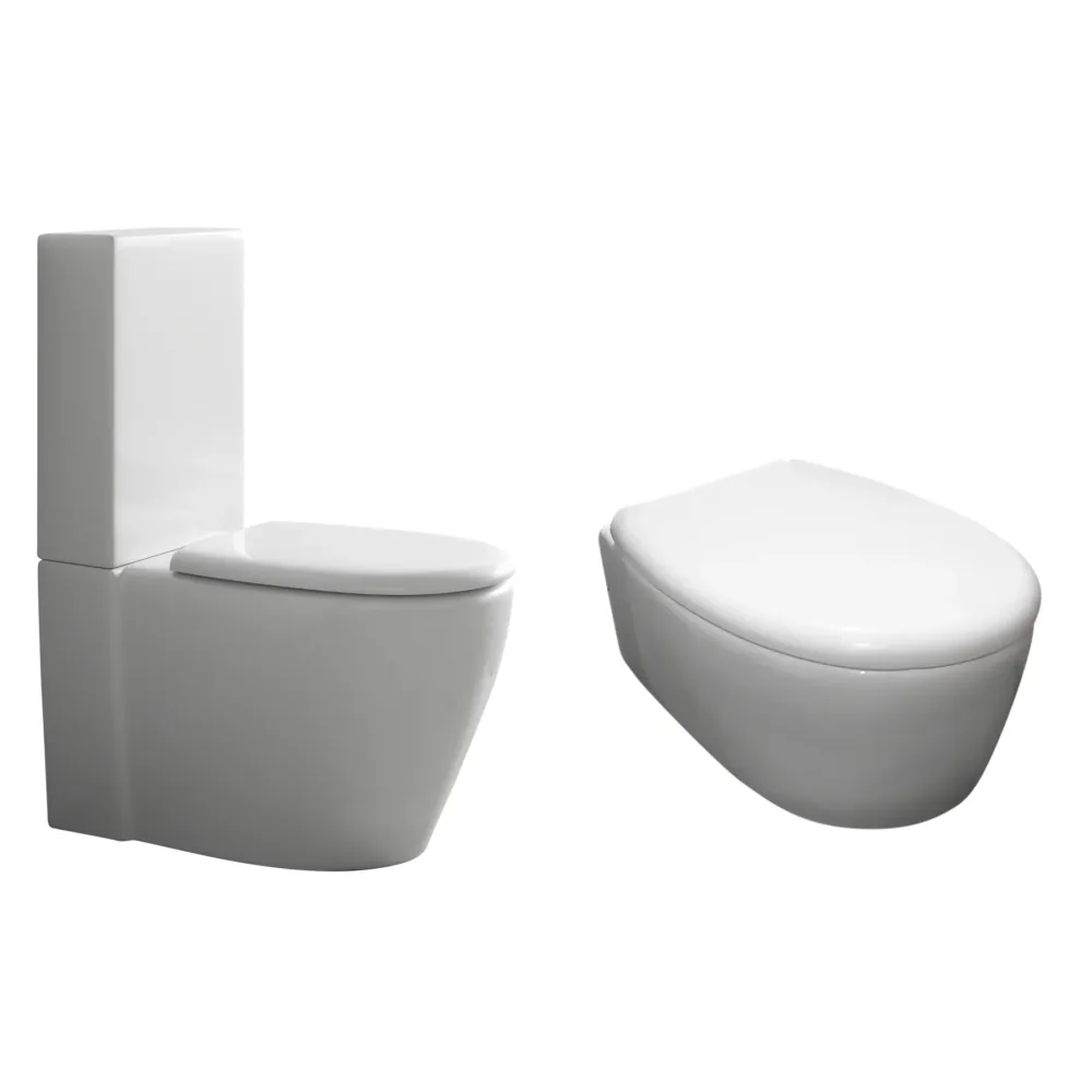 Tapa WC Compatible Loft Hidra - Customline Lacada Blanco