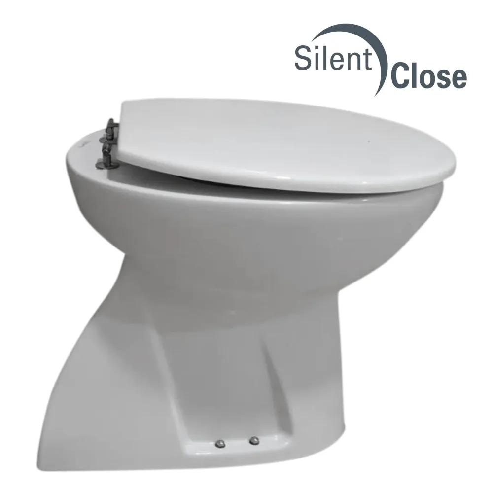 Tapa WC Compatible Maia Handicap Dolomite Herradura - Customline Roble Amortiguada 'SC' Roble