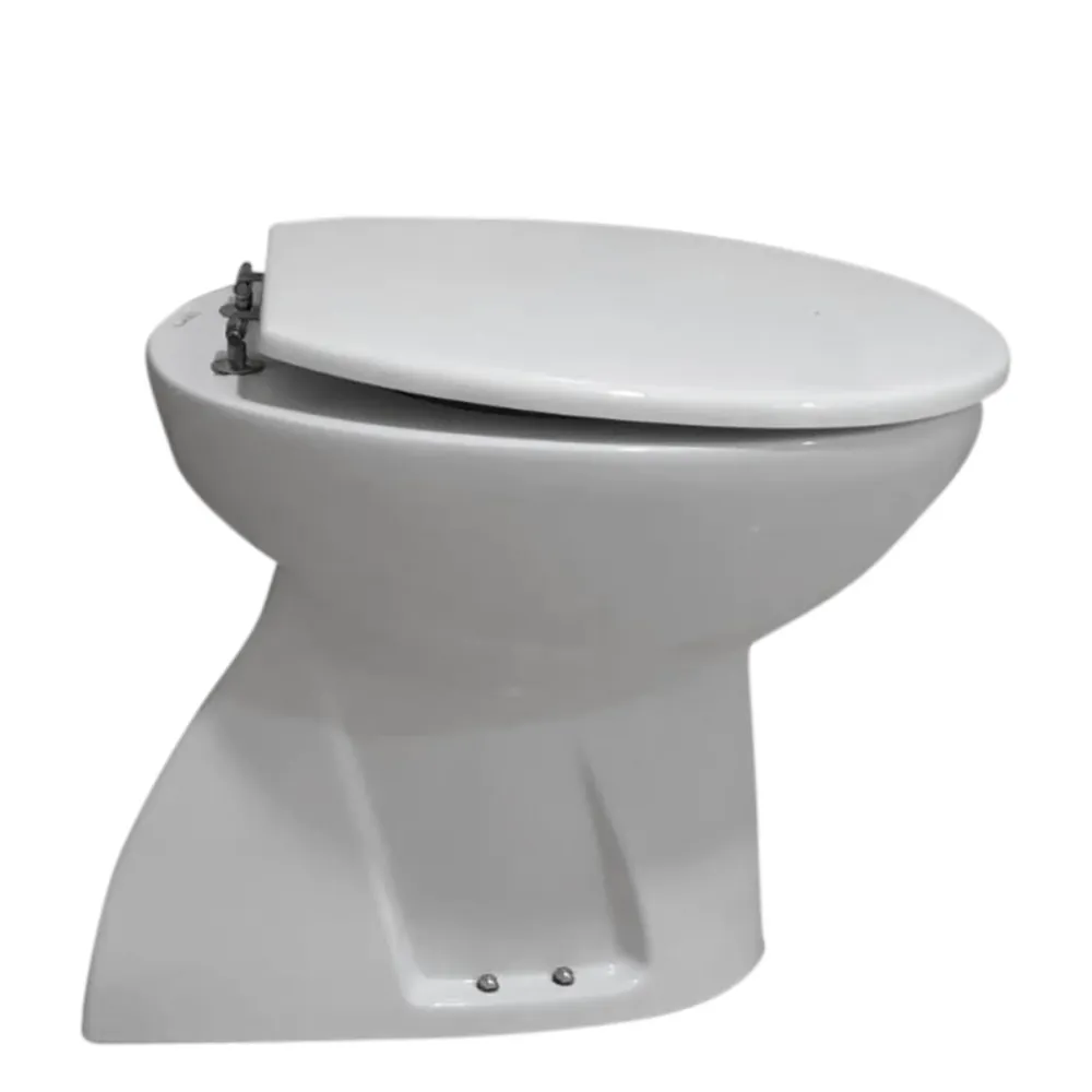 Tapa WC Compatible Maia Handicap Dolomite Herradura - Customline Roble Roble
