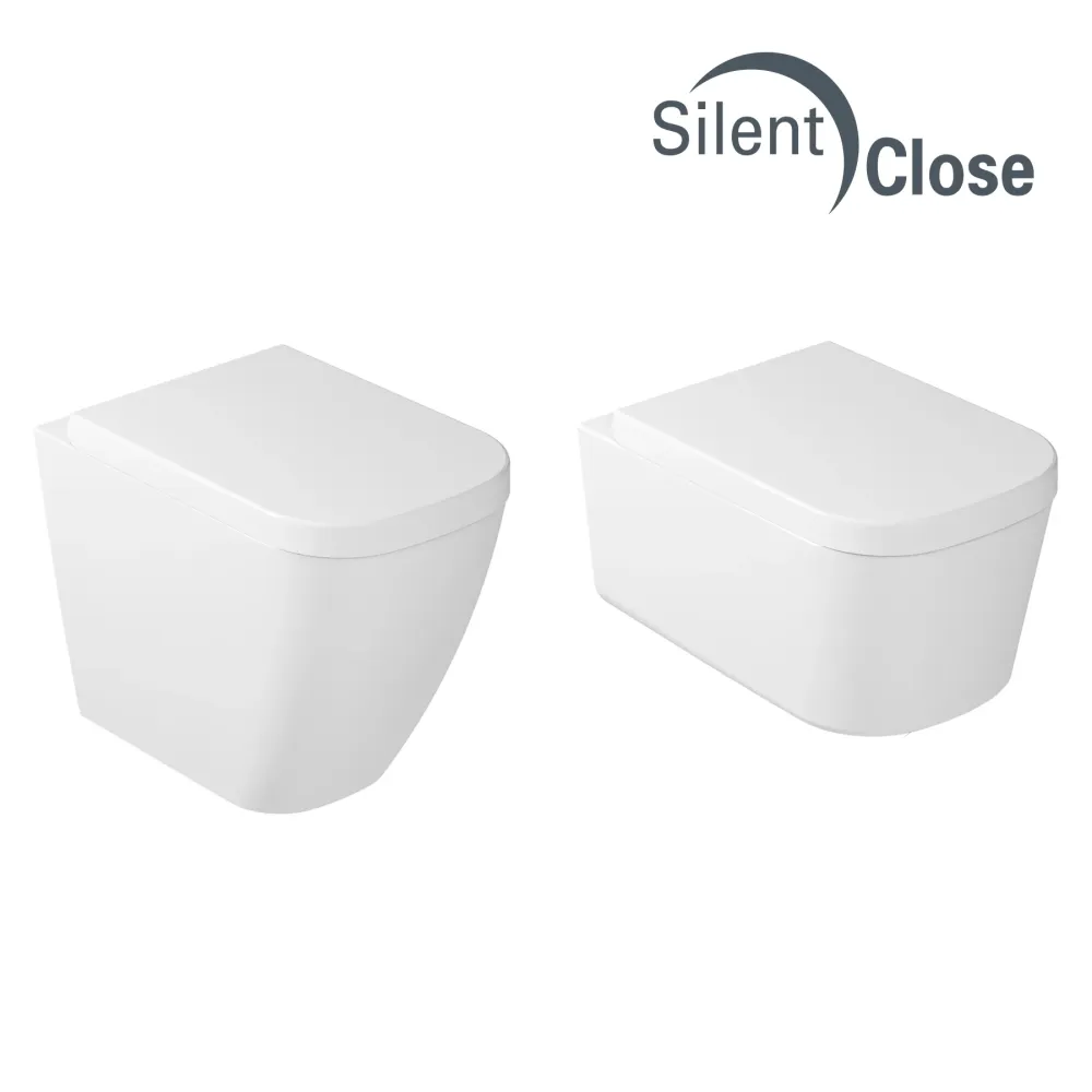 Tapa WC Compatible Meg11 Galassia - Customline Roble Amortiguada 'SC' Roble
