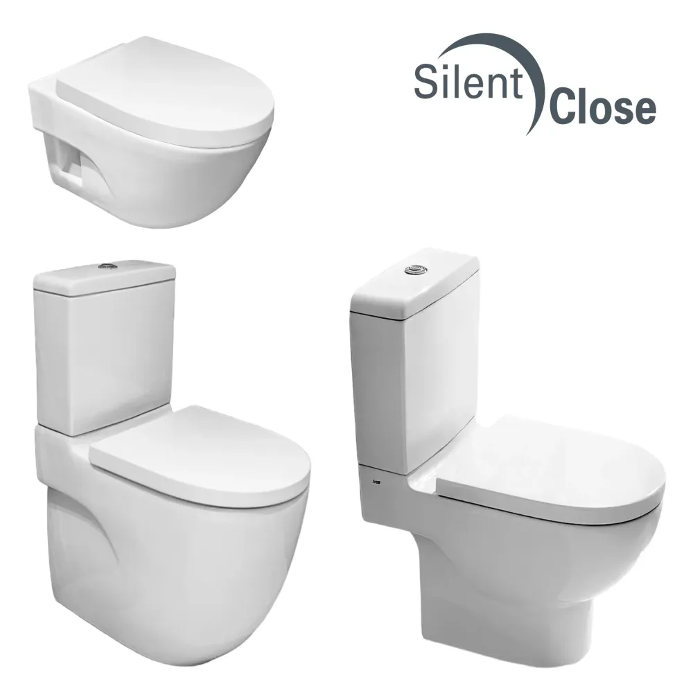 Tapa WC Compatible Meridian N Roca Entrecentros 160- Ecoline Amortiguada 'SC'