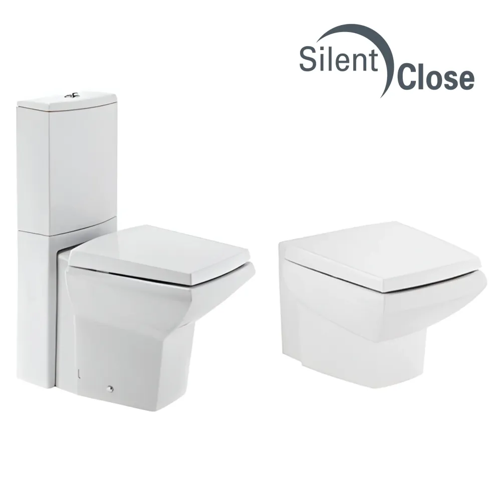 Tapa WC Compatible Millennium Sanindusa - Unisan - Customline Lacada Amortiguada 'SC' Blanco