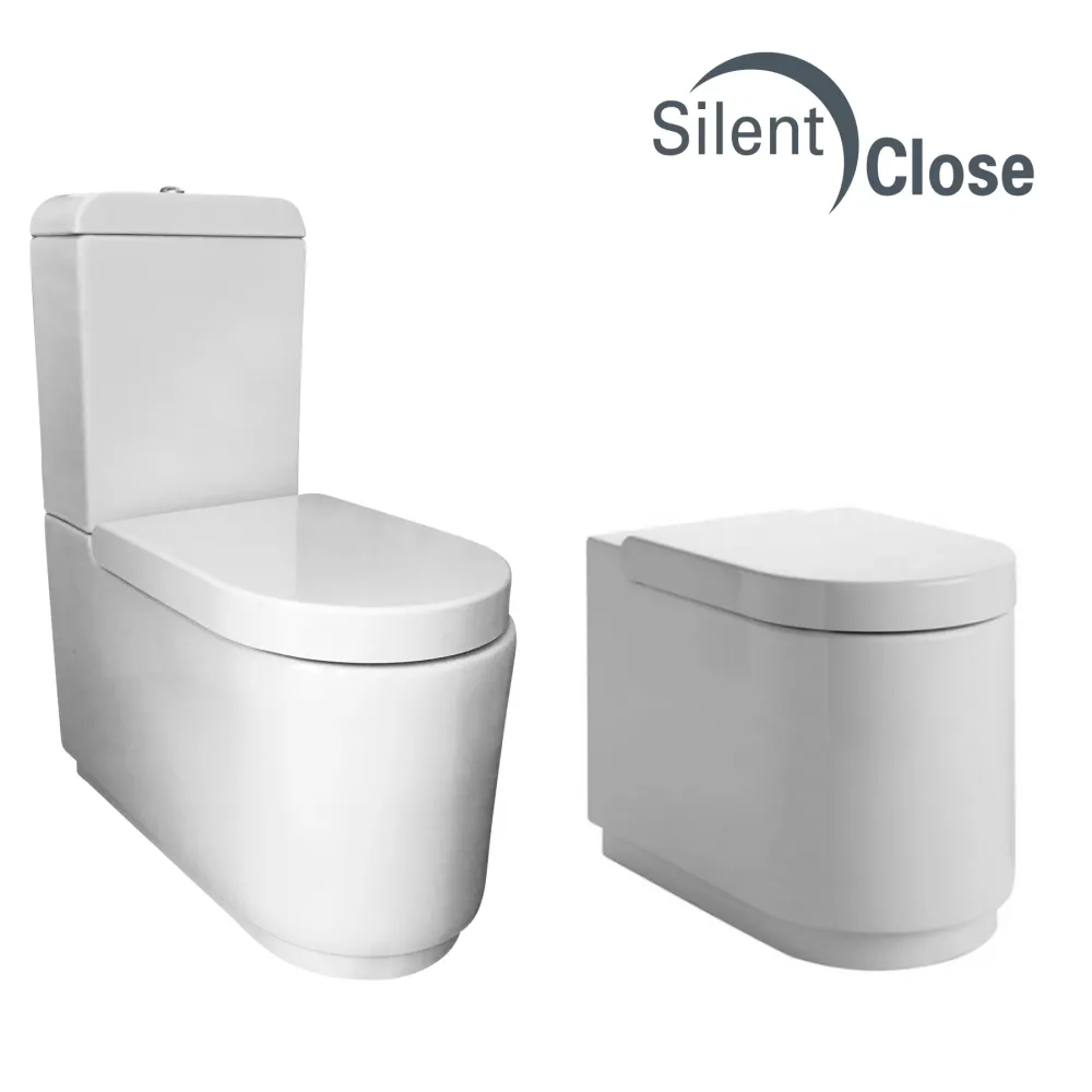 Tapa WC Compatible Moments Ideal Standard - Woodline Lacada Amortiguada 'SC' Blanco