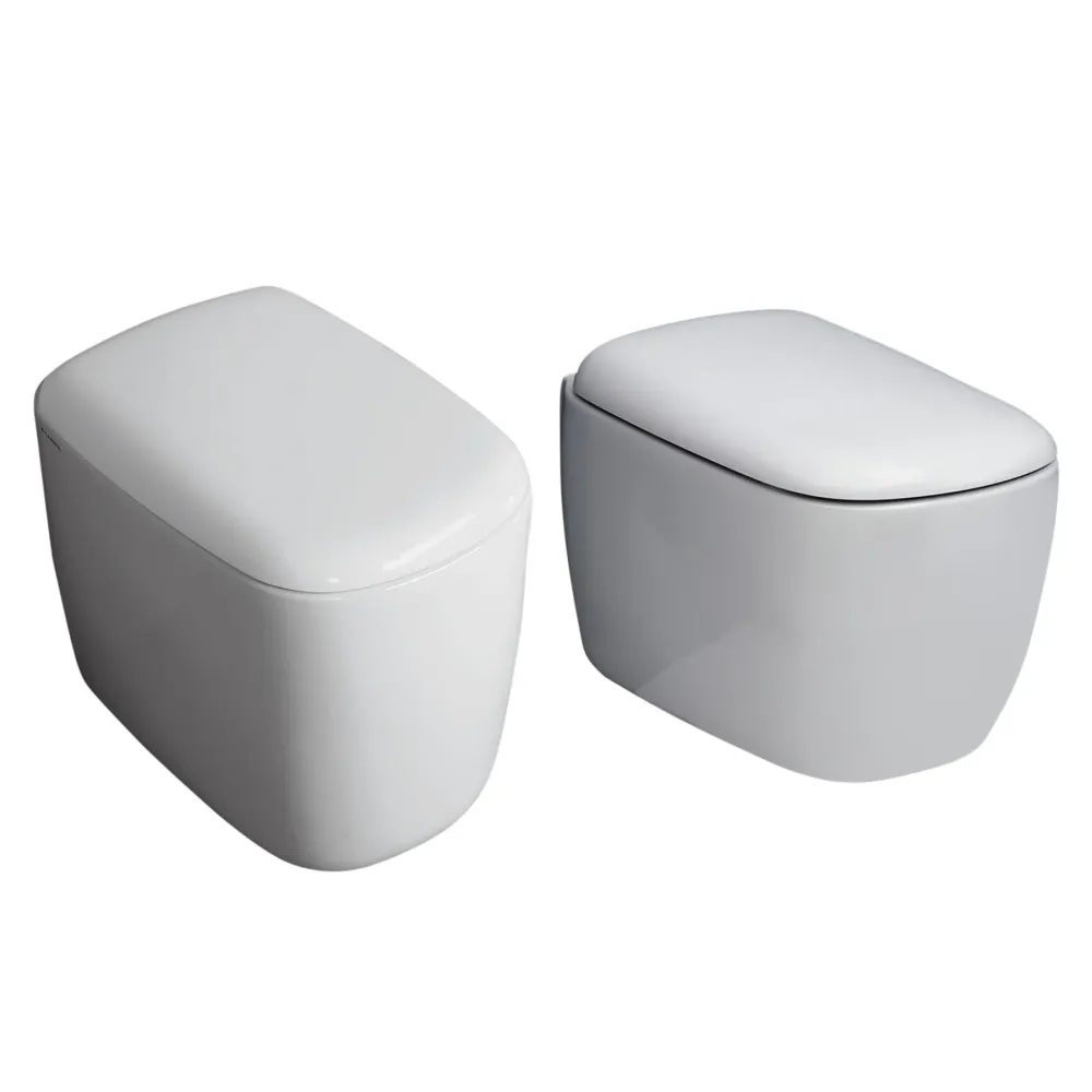 Tapa WC Compatible Mono Flaminia - Customline Lacada Blanco
