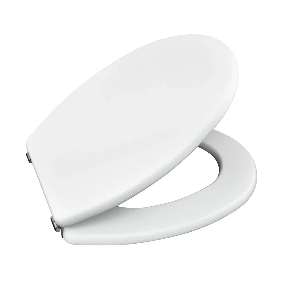 Tapa WC Compatible Nantes Noken - Woodline Lacada Blanco