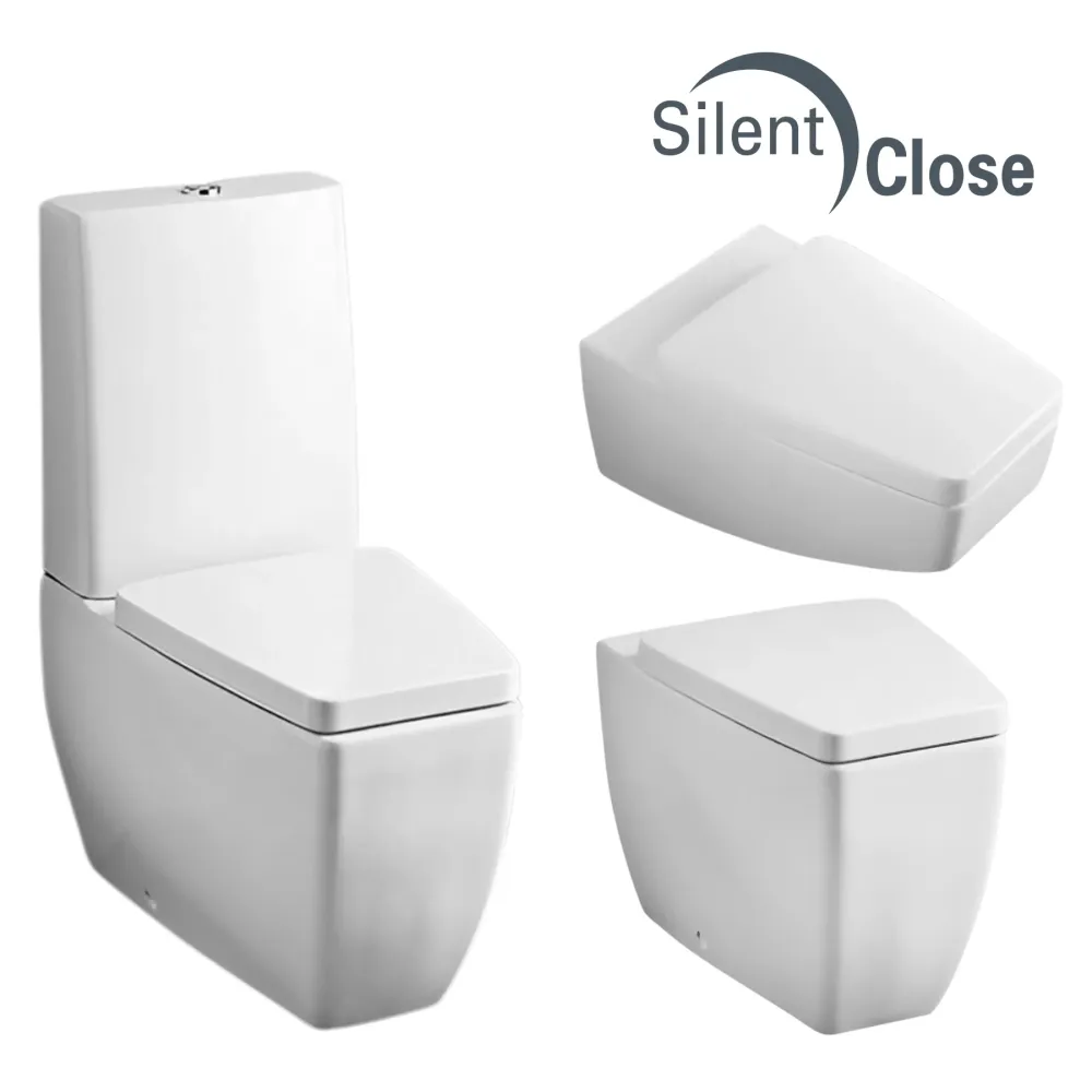 Tapa WC Compatible Nexus Jacuzzi - Customline Lacada Amortiguada 'SC' Blanco