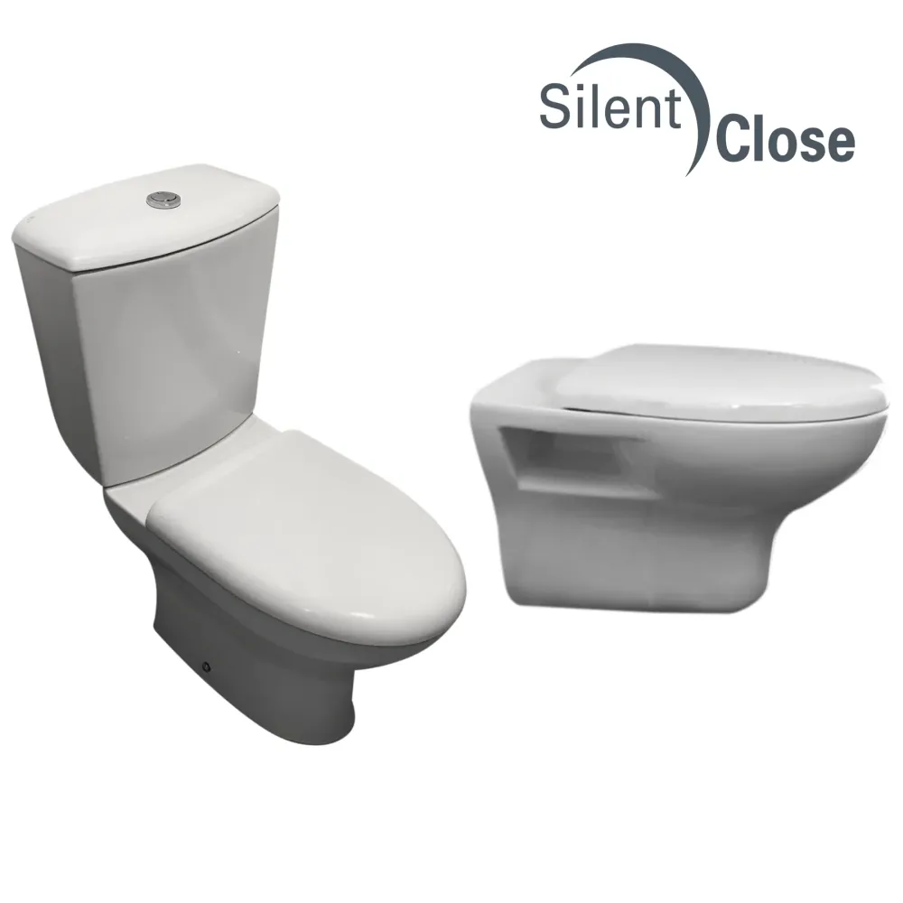 Tapa WC Compatible Niza Noken - Customline Roble Amortiguada 'SC' Roble