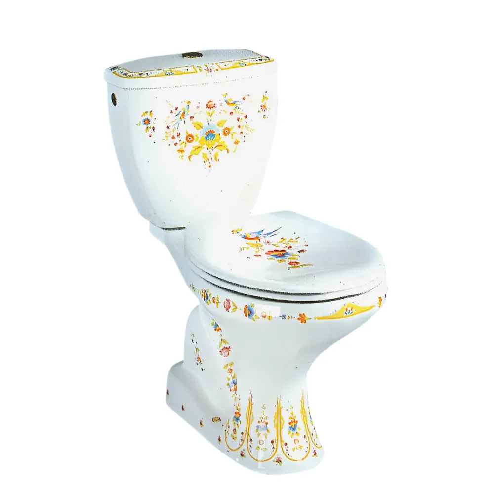 Tapa WC Compatible Nostalgie Allia - Woodline Roble Roble