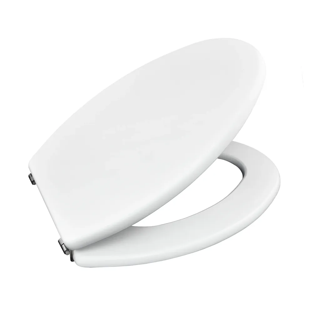 Tapa WC Compatible Nova Espacio Gala - Woodline Lacada Blanco