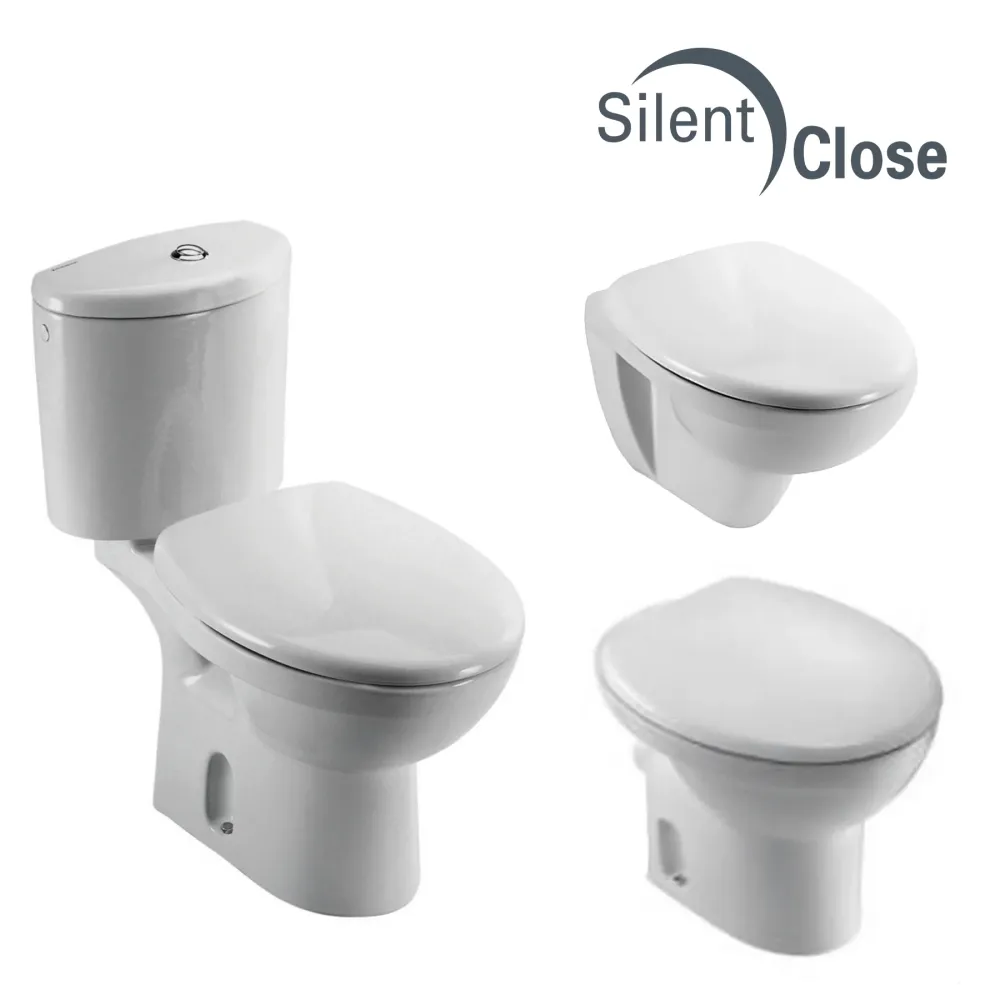 Tapa WC Compatible Ola - Patio Jacob Delafon V.1- Woodline Lacada Amortiguada 'SC' Blanco