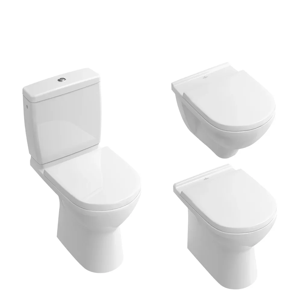 Tapa WC Compatible O.Novo Villeroy & Boch - Woodline Lacada Blanco