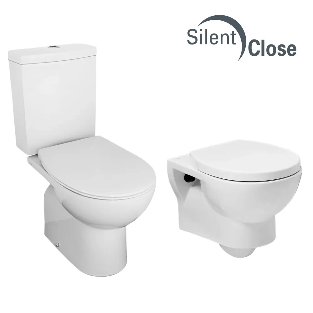 Tapa WC Compatible Opus Valadares - Woodline Lacada Amortiguada 'SC' Blanco