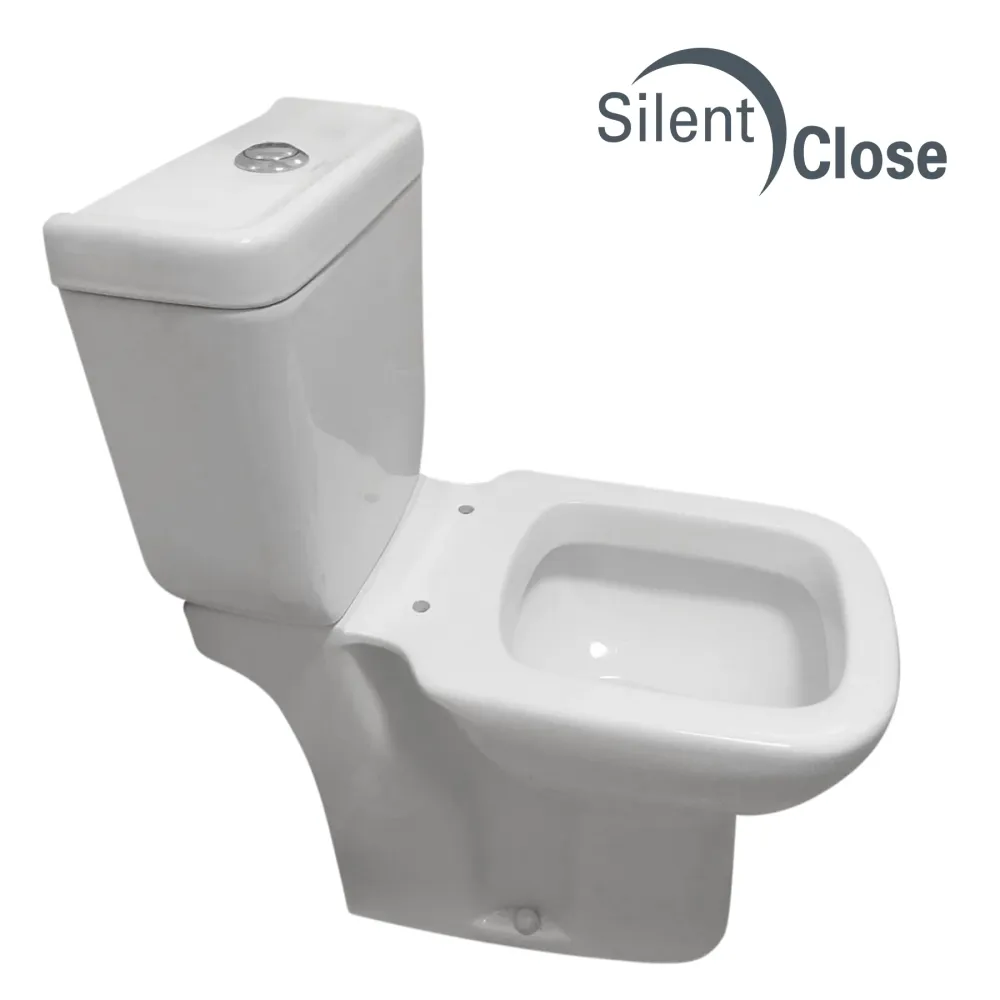 Tapa WC Compatible Oslo Fossil Natura Pmr - Customline Lacada Amortiguada 'SC' Blanco