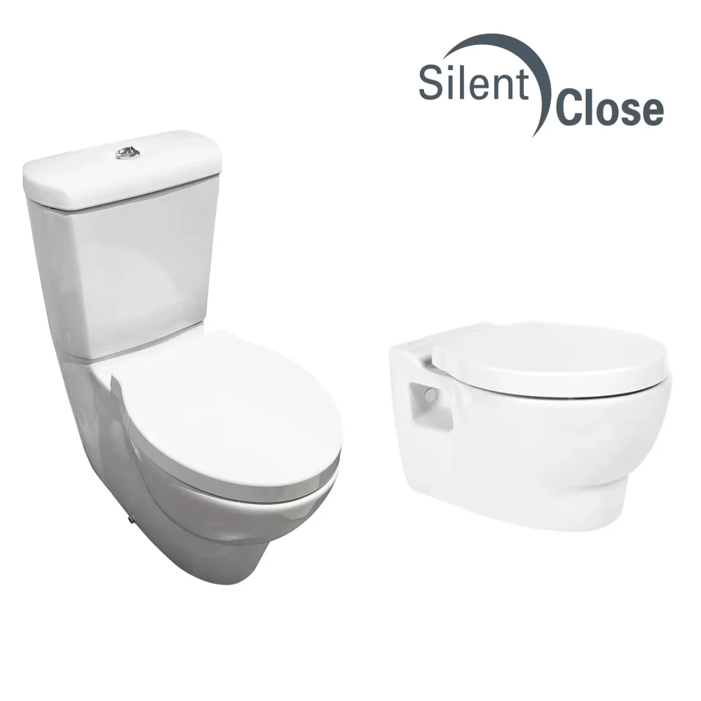 Tapa WC Compatible Ove Jacob Delafon - Woodline Roble Amortiguada 'SC' Roble