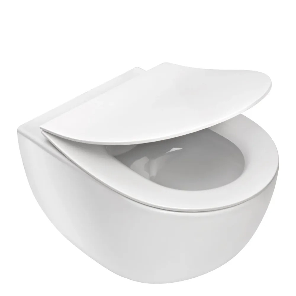 Tapa WC Compatible Peonia Deante - Woodline Roble Roble