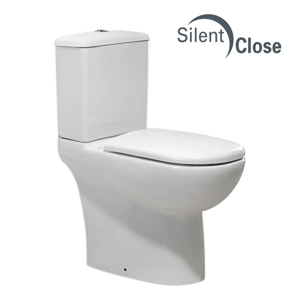 Tapa WC Compatible Proget Sanindusa - Unisan - Woodline Lacada Amortiguada 'SC' Blanco