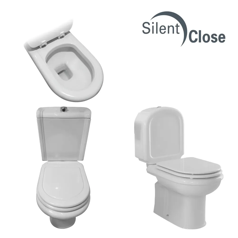 Tapa WC Compatible Regina Sanitana V.1 Y V.2- Woodline Roble Amortiguada 'SC' Roble