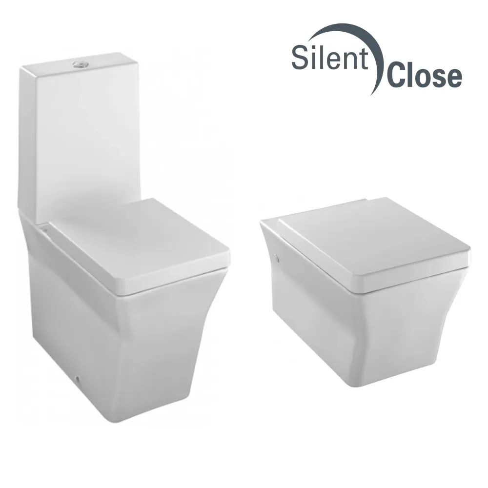 Tapa WC Compatible Reve Jacob Delafon - Customline Roble Amortiguada 'SC' Roble