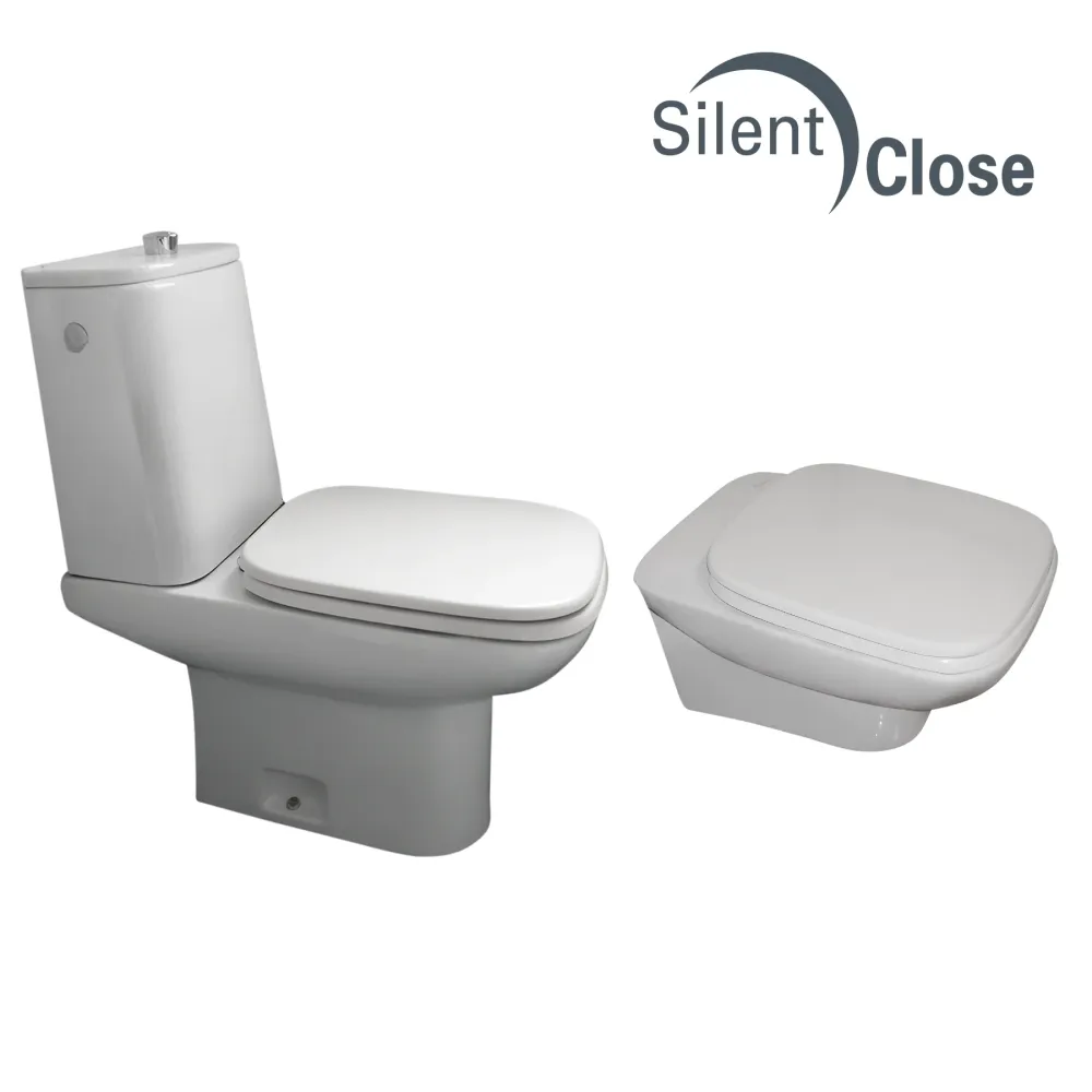 Tapa WC Compatible Rio Dolomite - Customline Roble Amortiguada 'SC' Roble
