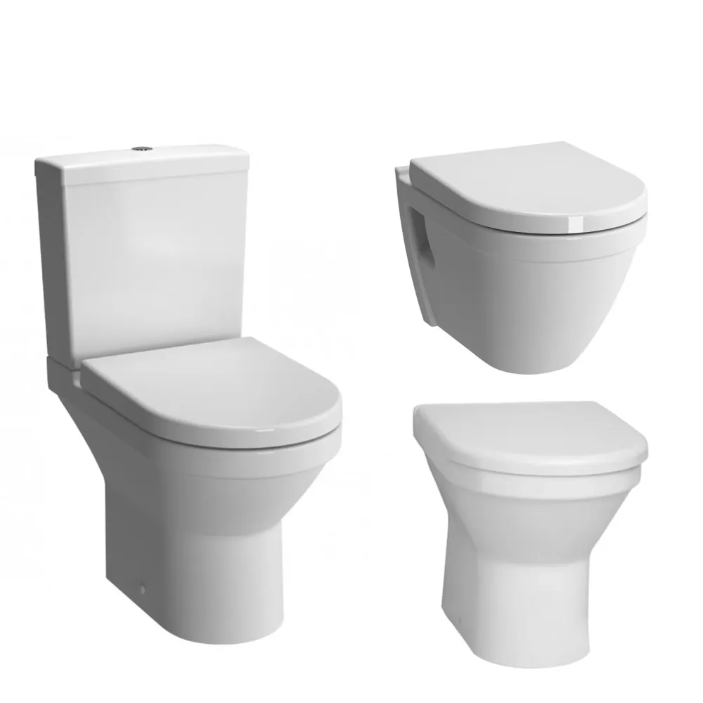 Tapa WC Compatible S50 Vitra - Woodline Lacada Blanco