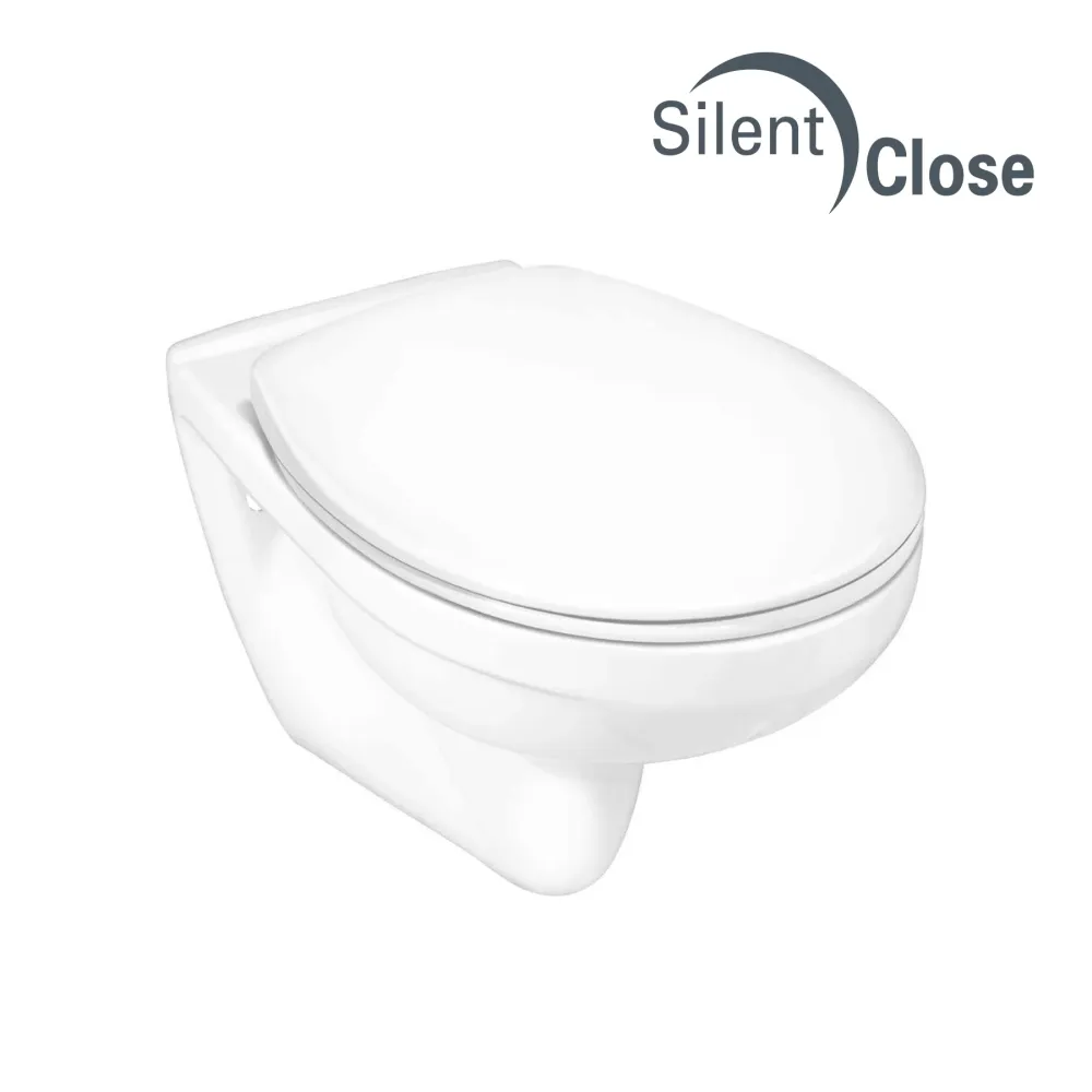 Tapa WC Compatible Saval 2.0 Villeroy & Boch - Woodline Lacada Amortiguada 'SC' Blanco