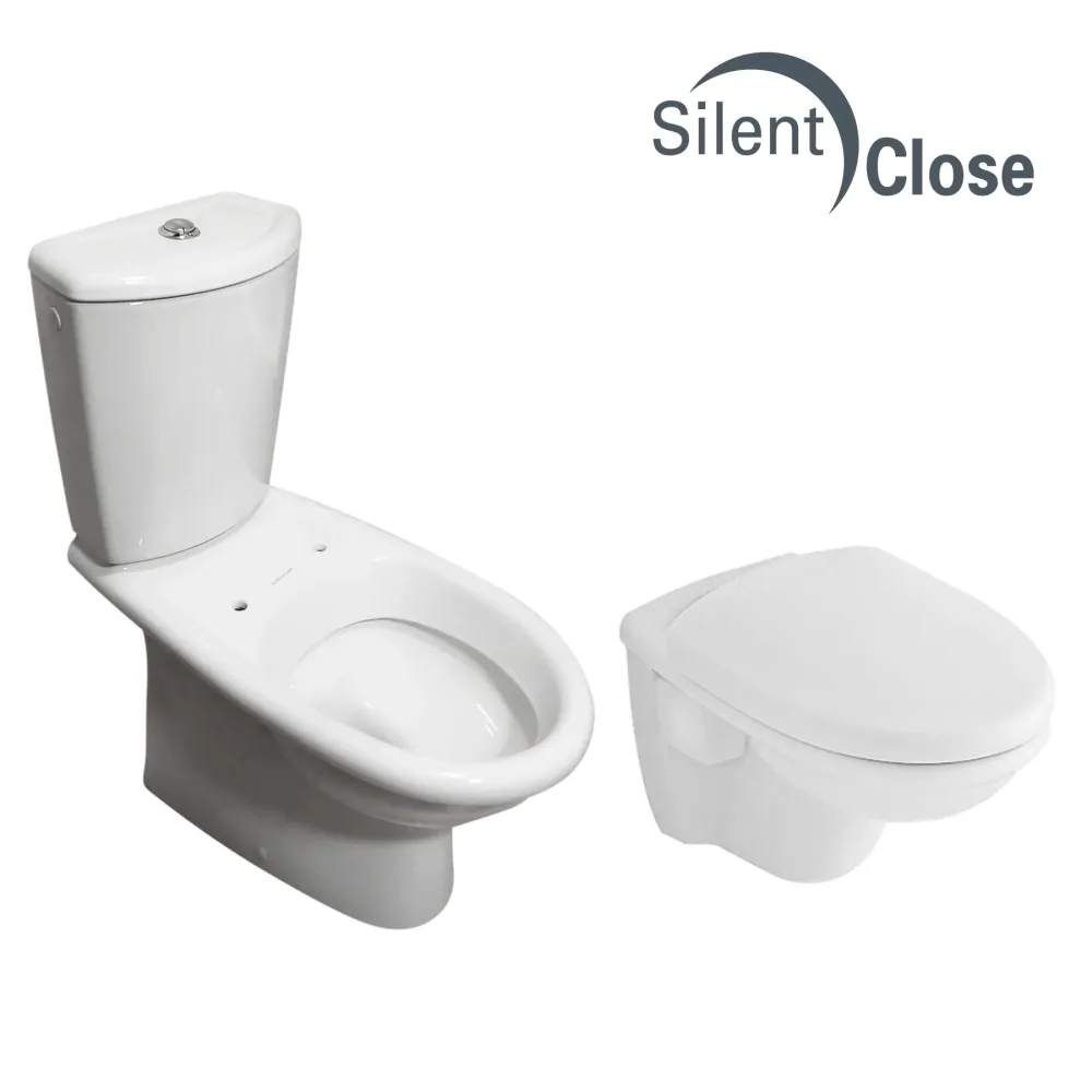 Tapa WC Compatible Solaya Villeroy & Boch - Woodline Lacada Amortiguada 'SC' Blanco