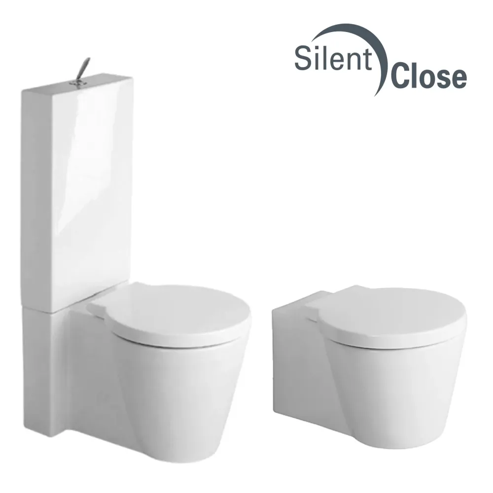 Tapa WC Compatible Starck 1 Duravit - Customline Roble Amortiguada 'SC' Roble