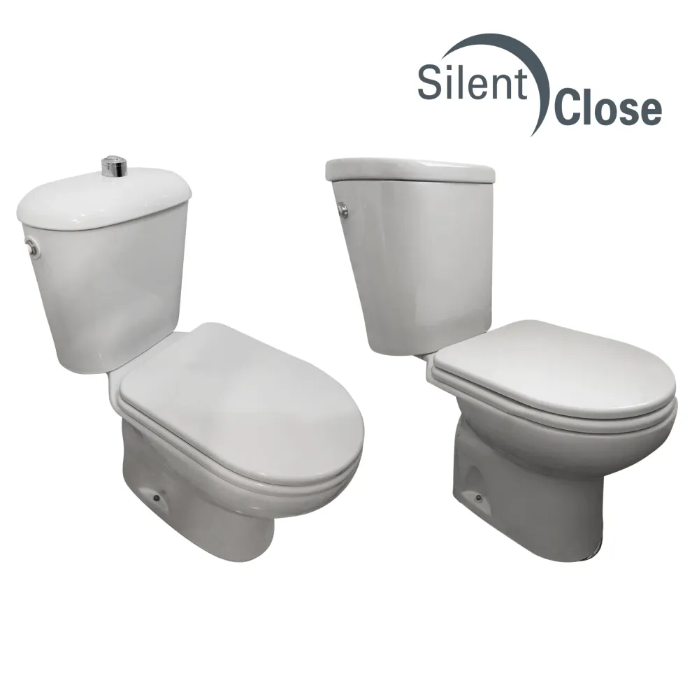 Tapa WC Compatible Stylo Bellavista / Teka / Sanitana Herradura - Customline Lacada Amortiguada 'SC' Blanco