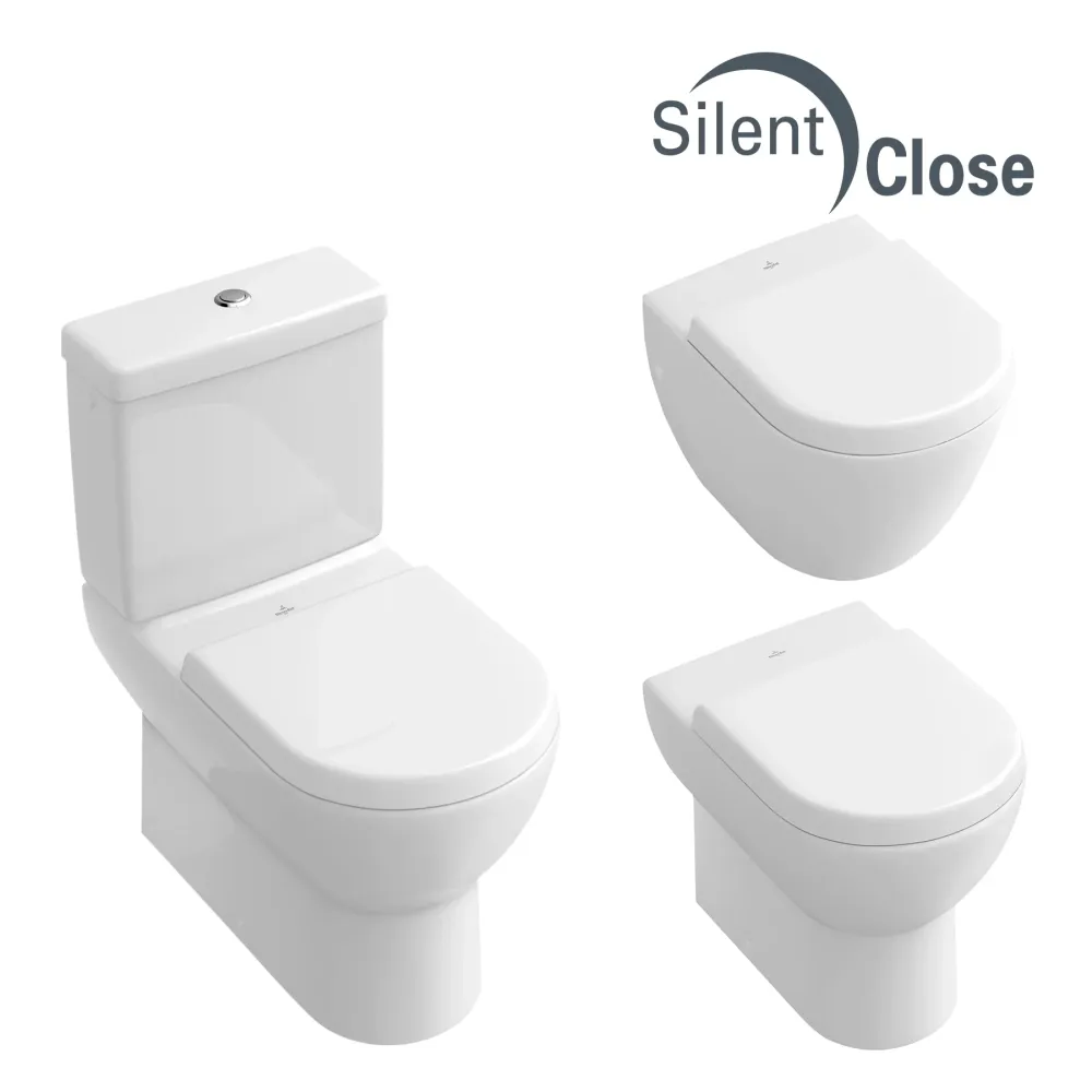 Tapa WC Compatible Subway Villeroy & Boch - Dureline Amortiguada 'SC'