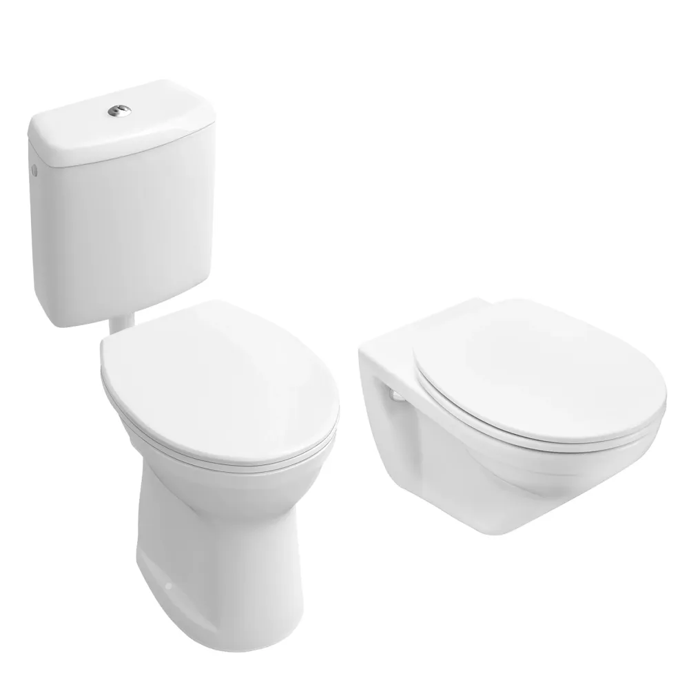 Tapa WC Compatible Targa - Targa Classic Villeroy & Boch - Ecoline Blanco