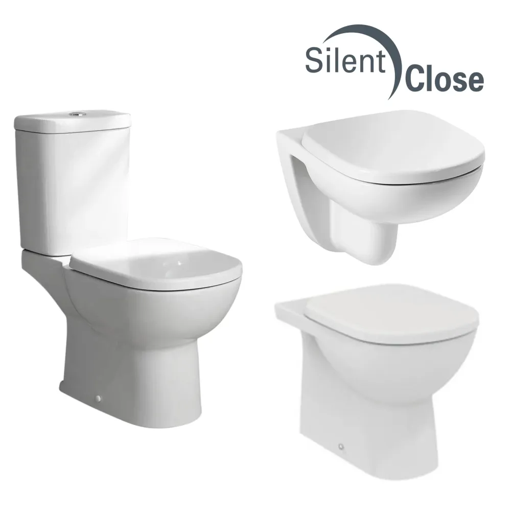 Tapa WC Compatible Tempo Ideal Standard Compacto - Customline Roble Amortiguada 'SC' Roble