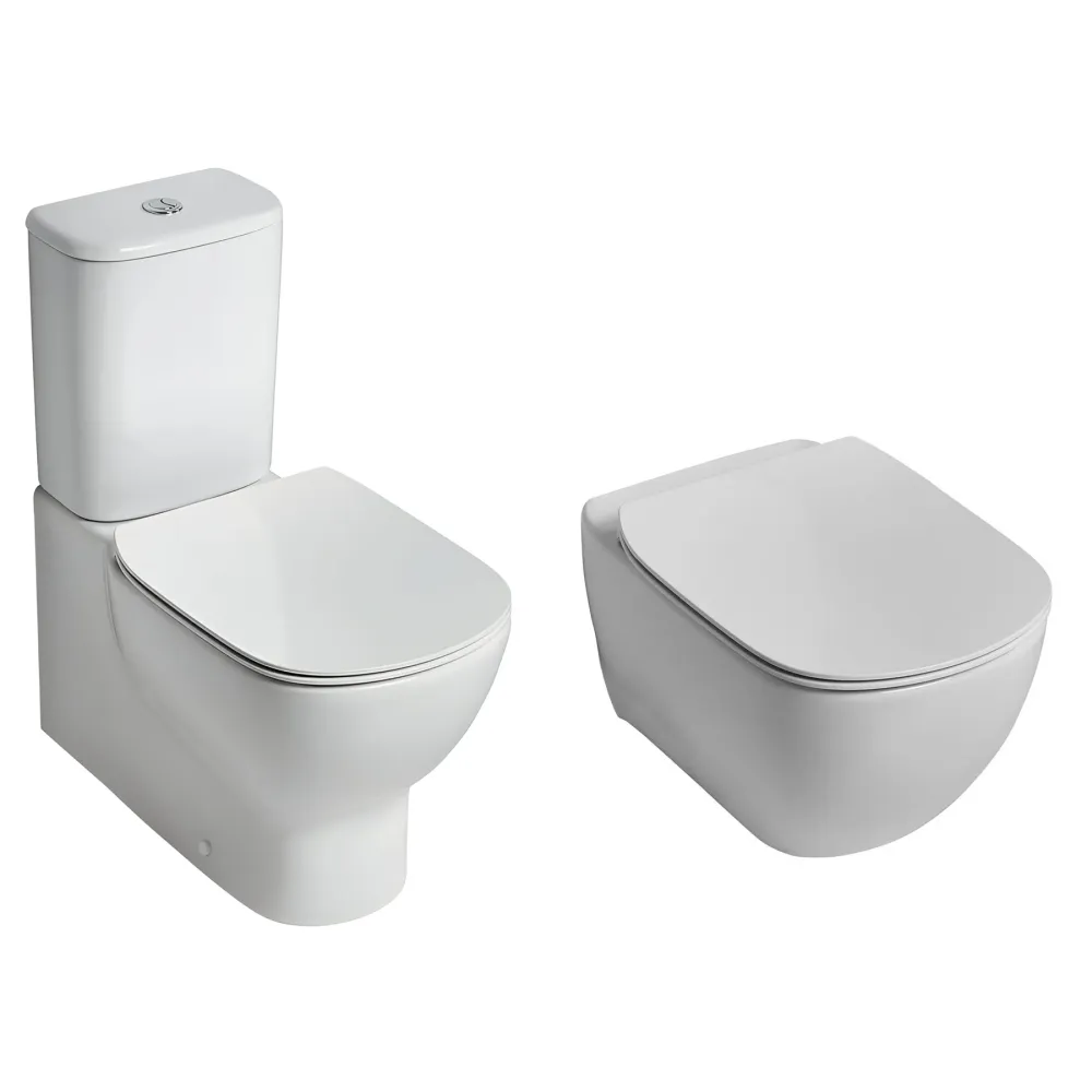 Tapa WC Compatible Tesi New Ideal Standard V.2 - Customline Lacada Blanco