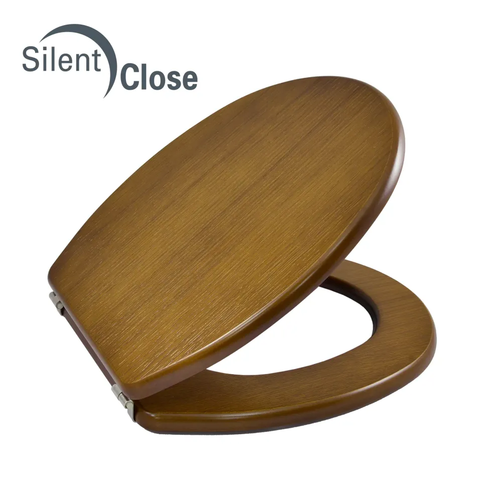 Tapa WC Compatible Venecia Sangra / Porsan - Woodline Roble Amortiguada 'SC' Roble