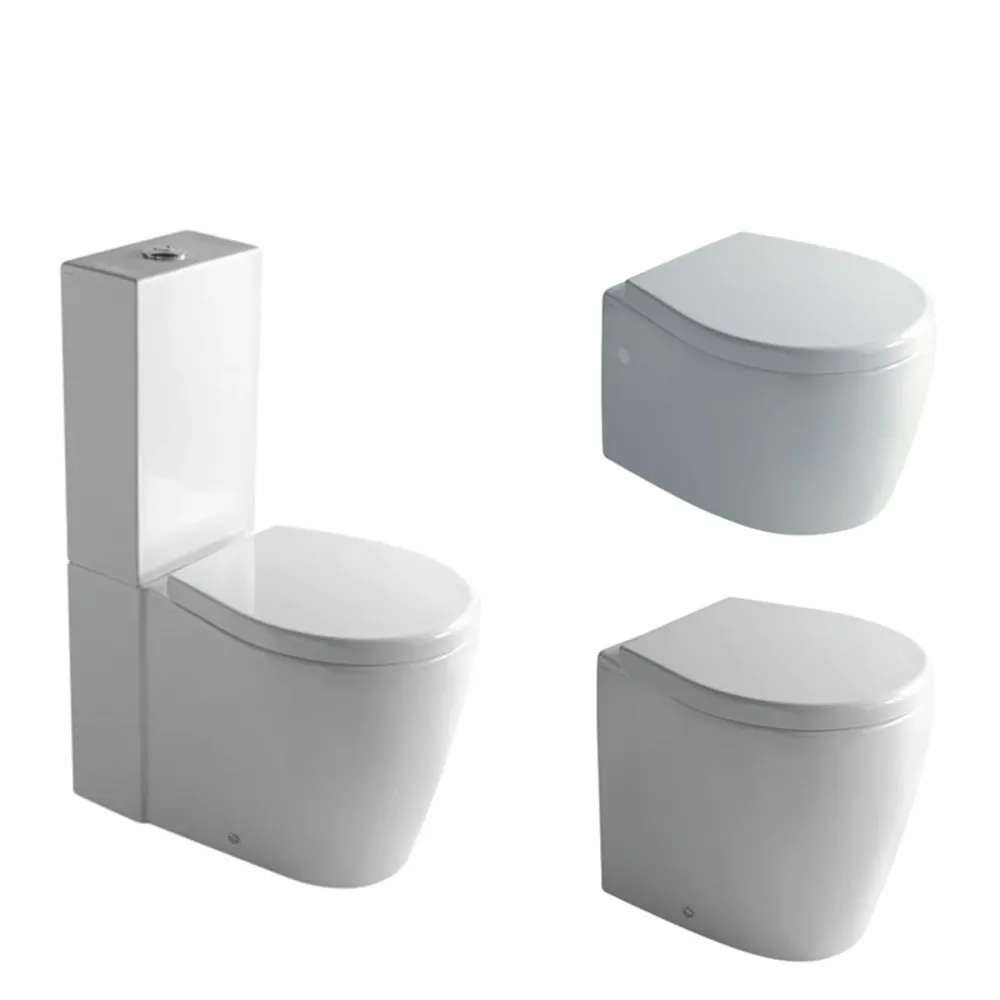 Tapa WC Compatible Xes Galassia - Customline Lacada Blanco