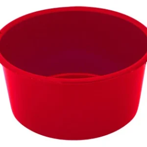 Tina con Asa Uso Industrial 34 Lts #PT1569 Tecniplast Rojo