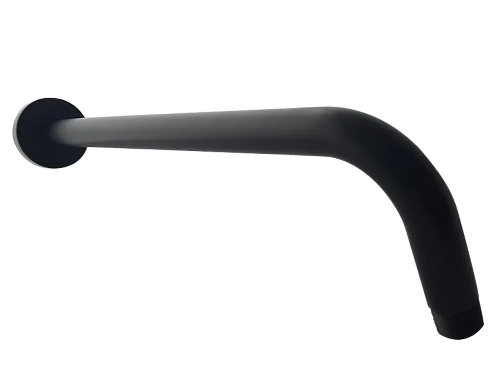Brazo para Muro - Acero Inoxidable "304" Acabado Negro Mate Tecnobath