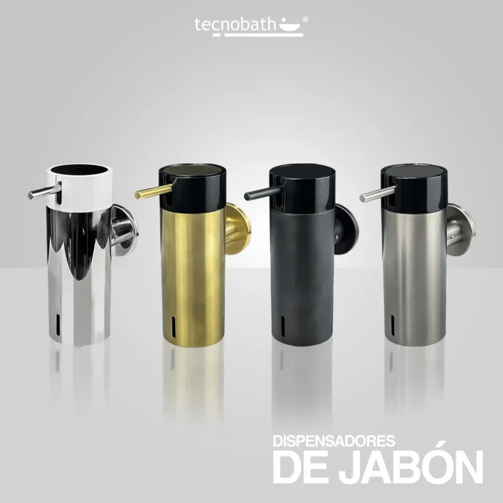 Dispensador de Jabón "Negro" Tecnobath