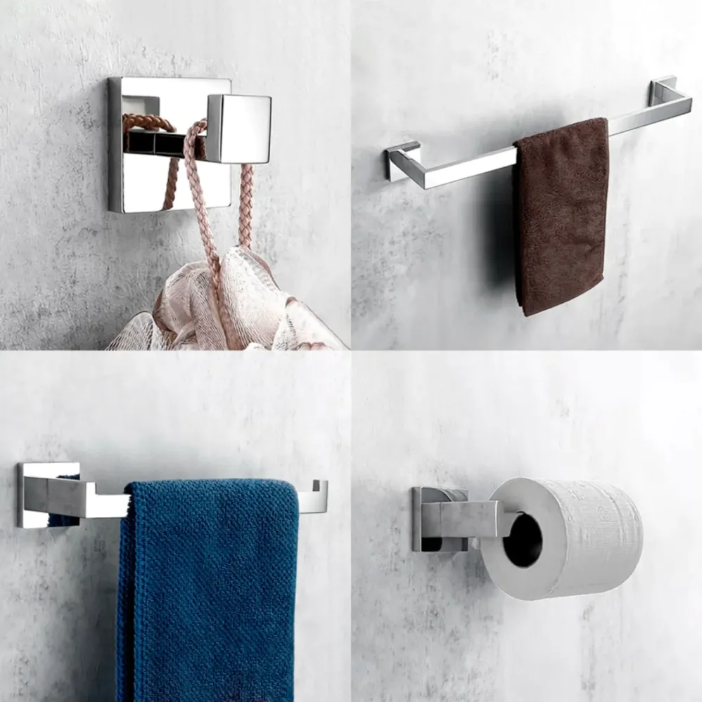 JUEGO DE 4 ACCESORIOS PARA BAÑO TB40.030 TECNOBATH