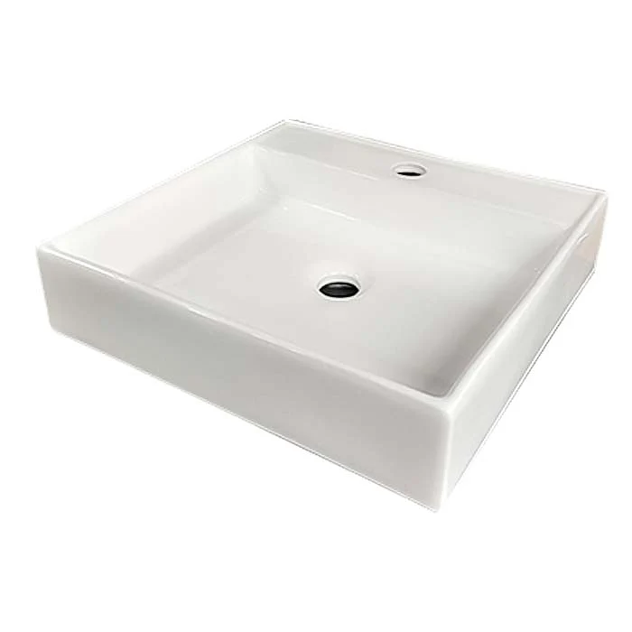 Lavabo blanco para baño LC 033 Tecnobath