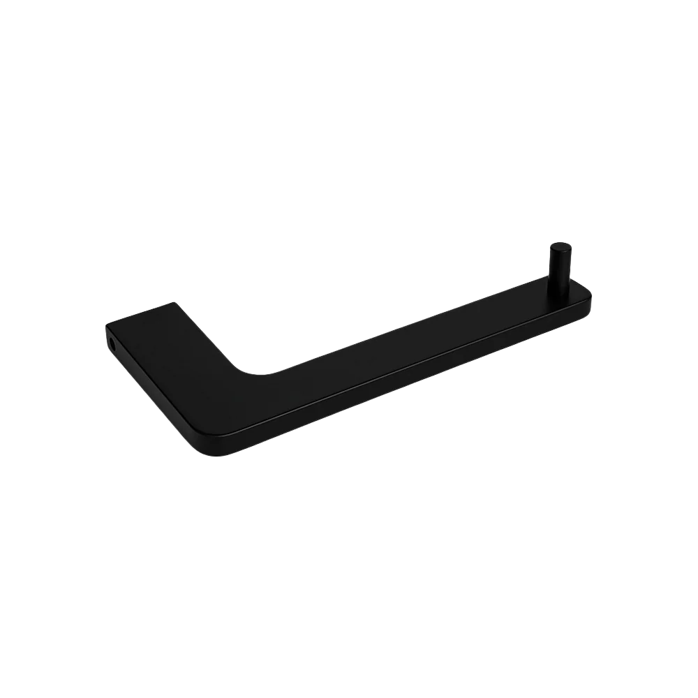 Portarollos Negro Mate Tecnobath