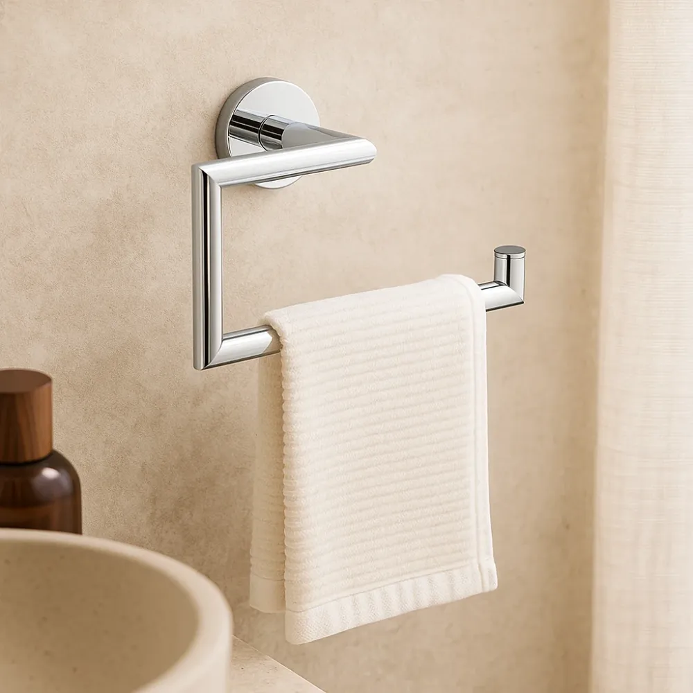 Toallero de Anillo "Ottawa" Cromo - Tecnobath