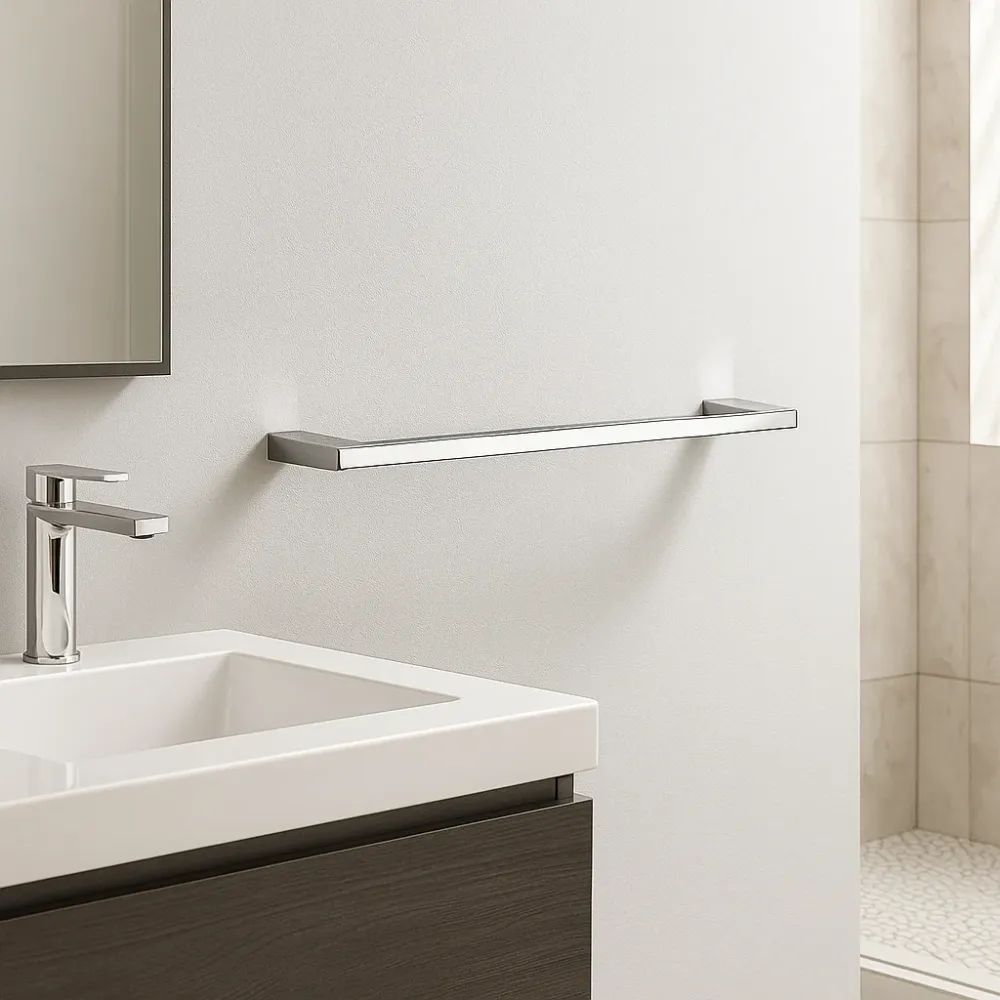 Toallero De Barra De 60cm Cromo Tecnobath